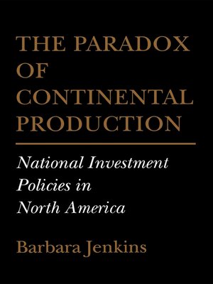 cover image of The Paradox of Continental Production
